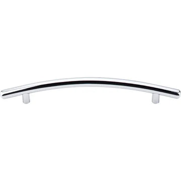 Nouveau Curved Bar Pull 6 5/16'' cc M537 Polished Chrome