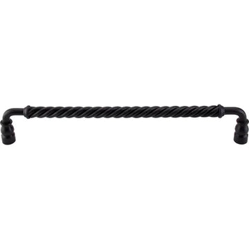 Normandy Twisted Bar Pull 12'' cc M677 Patina Black
