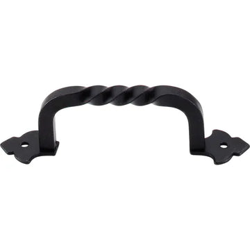 Normandy Fixed Norman Crest Pull 4'' cc M692 Patina Black