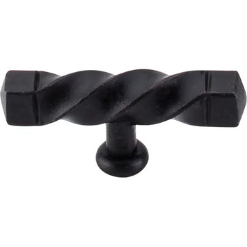 Normandy Square Twist T-handle 3 3/16'' cc M740 Patina Black