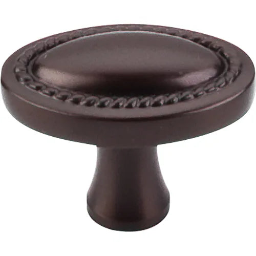 Oil Rubbed Oval Rope Knob 1 1/4'' M751