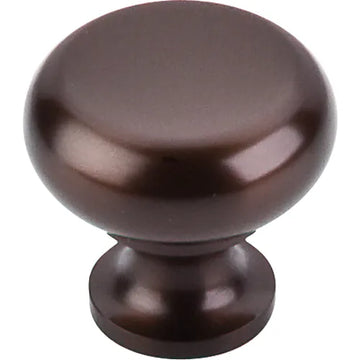 Oil Rubbed Flat Faced Knob 1 1/4'' M754