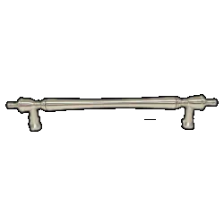 Somerset Finial Appliance Pull 18'' cc M819-18 Brushed Satin Nickel