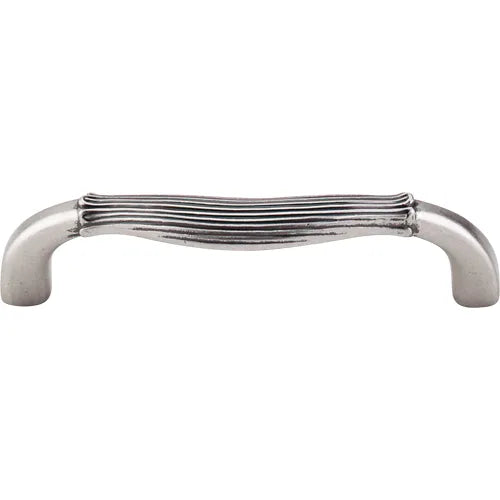 Edwardian Bow Pull 3 3/4'' cc M923 Antique Pewter