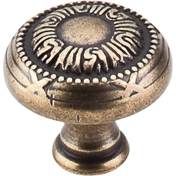 Edwardian Ribbon Knob 1 1/8'' M960 German Bronze