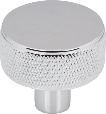 Garrison Burnham Round Knob 1 1/4'' Polished Chrome TK3230PC