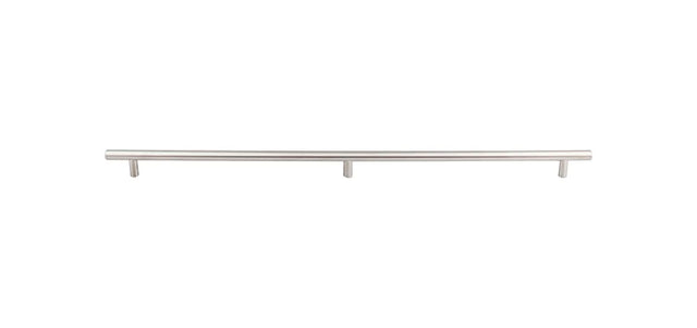 Stainless Solid Bar Pull 3 Posts 2x15 1/8'' cc 11