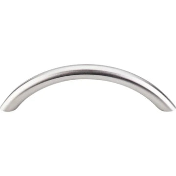 Stainless Solid Bowed Bar Pull 3 3/4'' cc 14