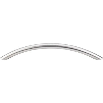 Stainless Solid Bowed Bar Pull 6 5/16'' cc 16