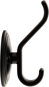 Hooks Reeded Hook 3 1/8'' Flat Black