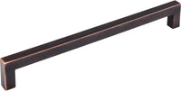 Nouveau Square Bar Appliance Pull 18 Inch Tuscan Bronze TK165TB