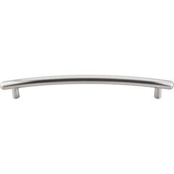 Curved Appliance Pull 12'' cc TK170BSN Brushed Satin Nickel