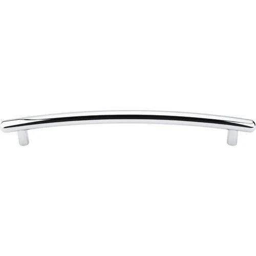Curved Appliance Pull 12'' cc TK170PC Polished Chrome