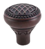 Trevi Round Knob 1 5/16 Inch in Patina Rouge TK173PAR