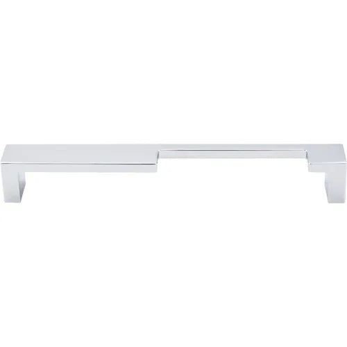 Sanctuary II Modern Metro Notch Pull B 7'' cc TK260PC Polished Chrome