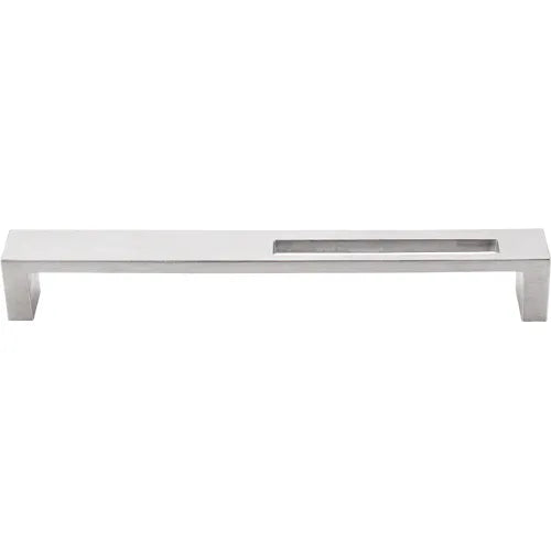 Sanctuary II Modern Metro Slot Pull 7'' cc TK267SS Brushed Stainless Steel