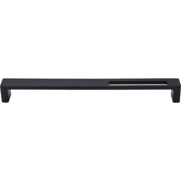 Sanctuary II Modern Metro Slot Pull 9'' cc TK268BLK Flat Black