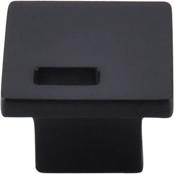 Sanctuary II Modern Metro Slot Knob 1 1/4'' TK269BLK Flat Black