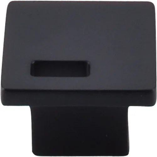 Sanctuary II Modern Metro Slot Knob 1 1/4'' TK269BLK Flat Black