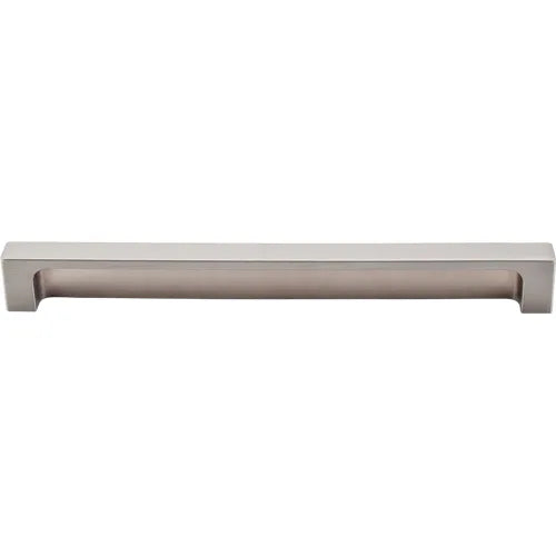Sanctuary II Modern Metro Tab Pull 8'' cc TK277BSN Brushed Satin Nickel