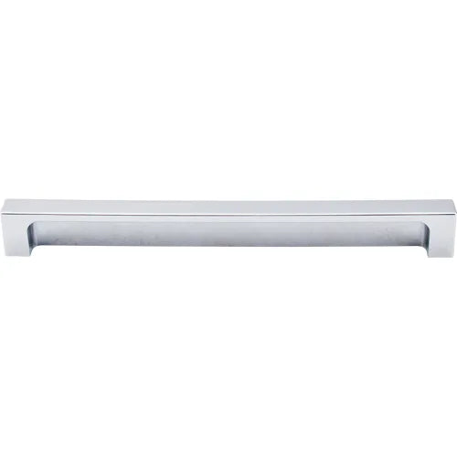 Sanctuary II Modern Metro Tab Pull 8'' cc TK277PC Polished Chrome