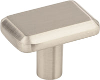 Ellis Telfair Knob 1 1/2'' Brushed Satin Nickel