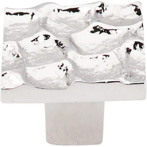 Cobblestone Knob Medium 1 3/8'' TK301PN Polished Nickel