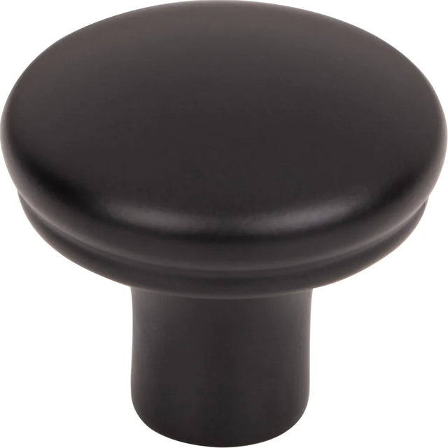 Ellis Julian Oval Knob 1 1/8'' Flat Black TK3050BLK