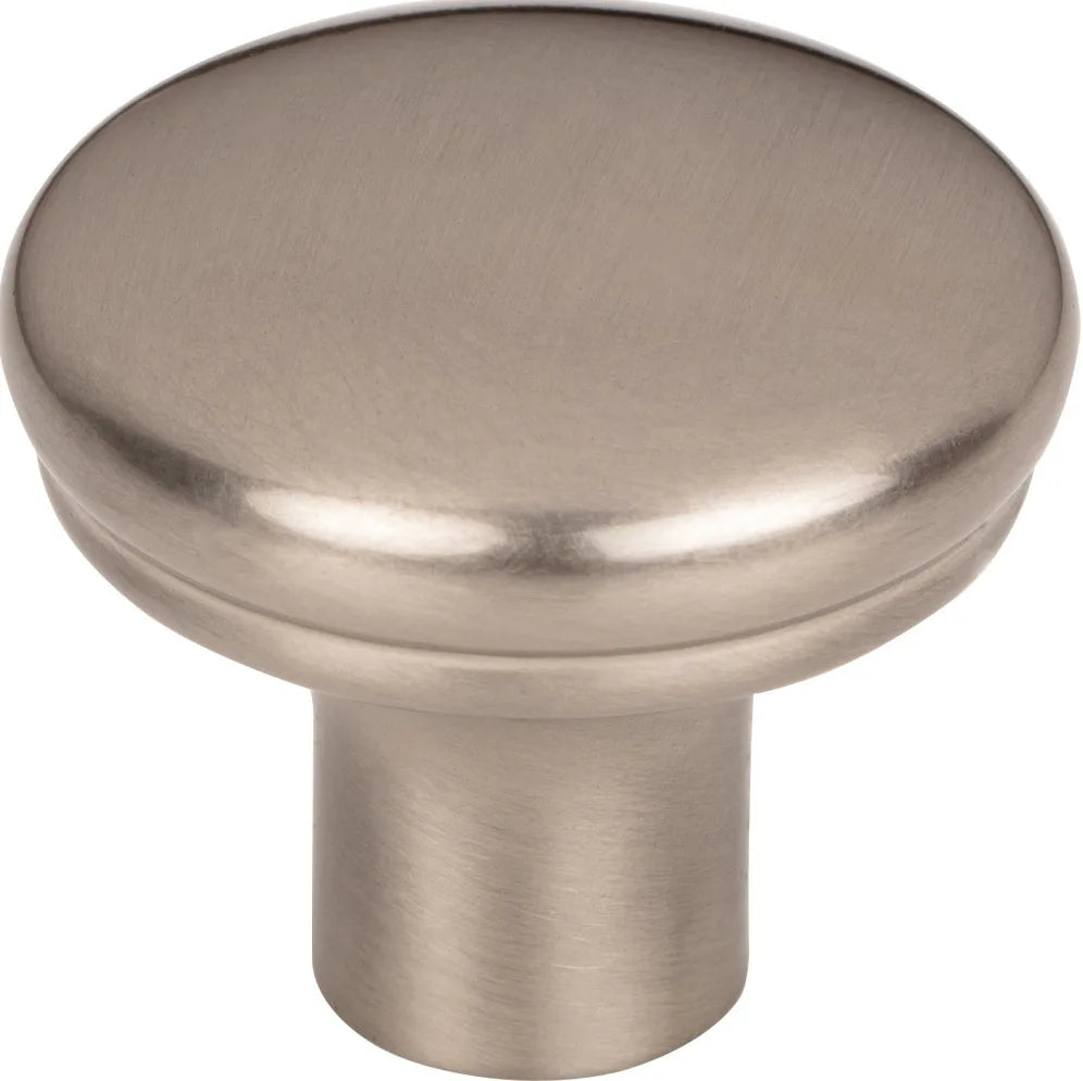 Ellis Julian Oval Knob 1 1/8'' Brushed Satin Nickel TK3050BSN
