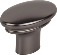 Ellis Julian Oval Knob 1 1/4'' Ash Gray