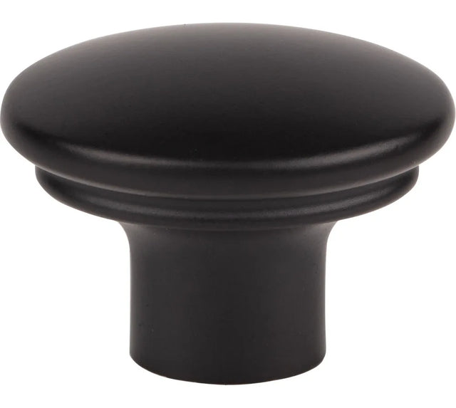 Ellis Julian Oval Knob 1 1/4'' Flat Black TK3051BLK