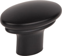 Ellis Julian Oval Knob 1 1/4'' Flat Black