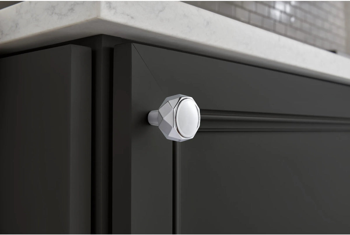 Regent's Park Kingsmill Knob 1 1/4 Inch Polished Chrome TK3080PC