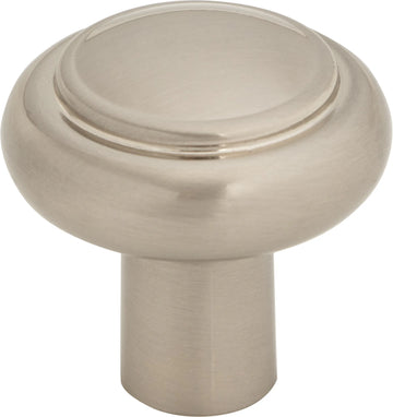 Regent's Park Clarence Knob 1 1/4 Inch Brushed Satin Nickel TK3110BSN