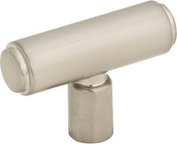 Regent's Park Clarence T-Knob 2 Inch Brushed Satin Nickel TK3111BSN