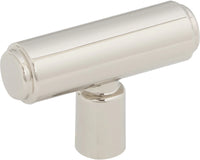 Regent's Park Clarence T-Knob 2 Inch Polished Nickel TK3111PN