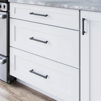 Regent's Park Clarence Pull 8 13/16 Inch Flat Black TK3116BLK