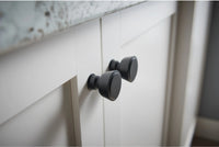 Regent's Park Ormonde Knob 1 3/8 Inch Flat Black TK3120BLK