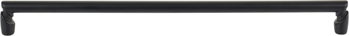 Morris Florham Pull 12 Inch Flat Black TK3137BLK