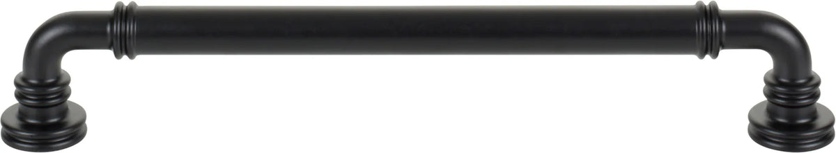 Morris Cranford Pull 7 9/16 Inch Flat Black TK3144BLK