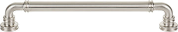 Morris Cranford Pull 7 9/16 Inch Brushed Satin Nickel TK3144BSN