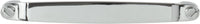 Morris Haddonfield Pull 3 3/4 Inch Polished Chrome TK3171PC