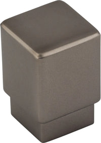 Sanctuary Tapered Square Knob 3/4'' Ash Gray