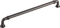 Chareau Reeded Pull 9'' Ash Gray