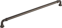 Chareau Reeded Pull 12'' Ash Gray