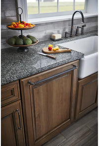 Chareau Reeded Appliance Pull 12 Inch Ash Gray