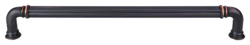 Chareau Reeded Appliance Pull 12'' cc TK327UM Umbrio