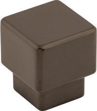 Sanctuary Tapered Square Knob 1'' Ash Gray