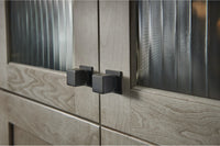 Sanctuary Linear Square Knob 3/4'' Ash Gray