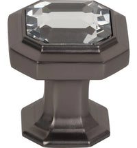 Chareau Crystal Emerald Knob 1 1/8''
